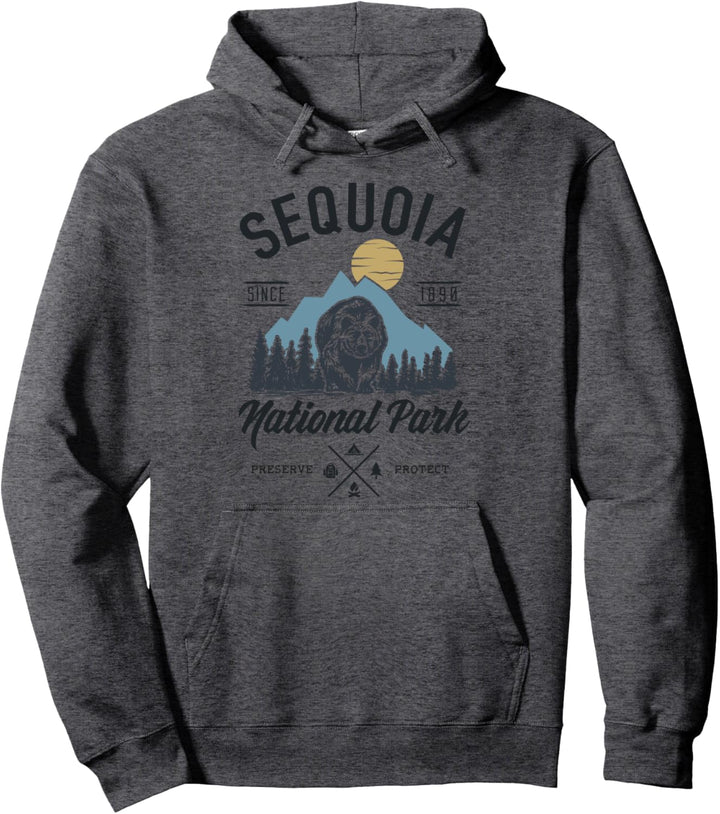Sequoia National Park novelty hiking camping T Shirt Pullover Hoodie