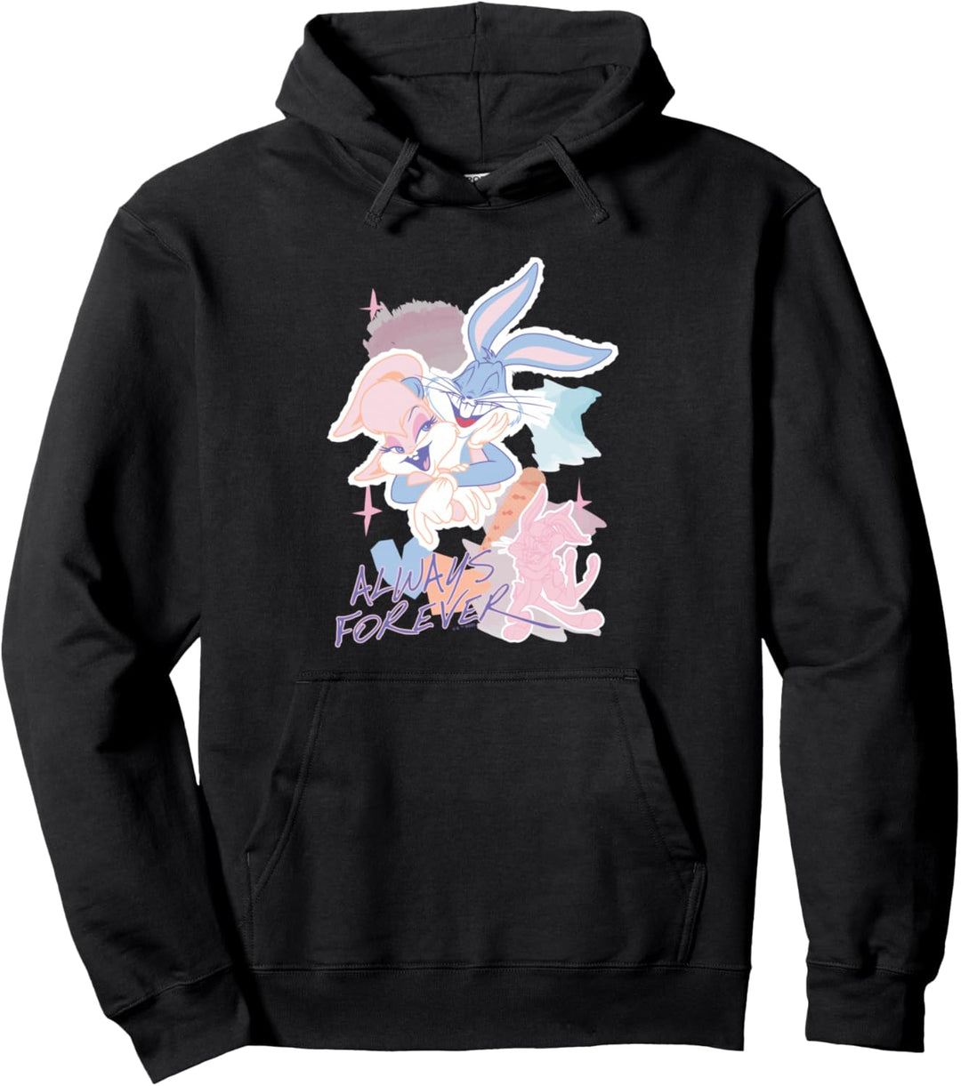 Looney Tunes Valentine's Day Lola Bugs Bunny Always Forever Pullover Hoodie