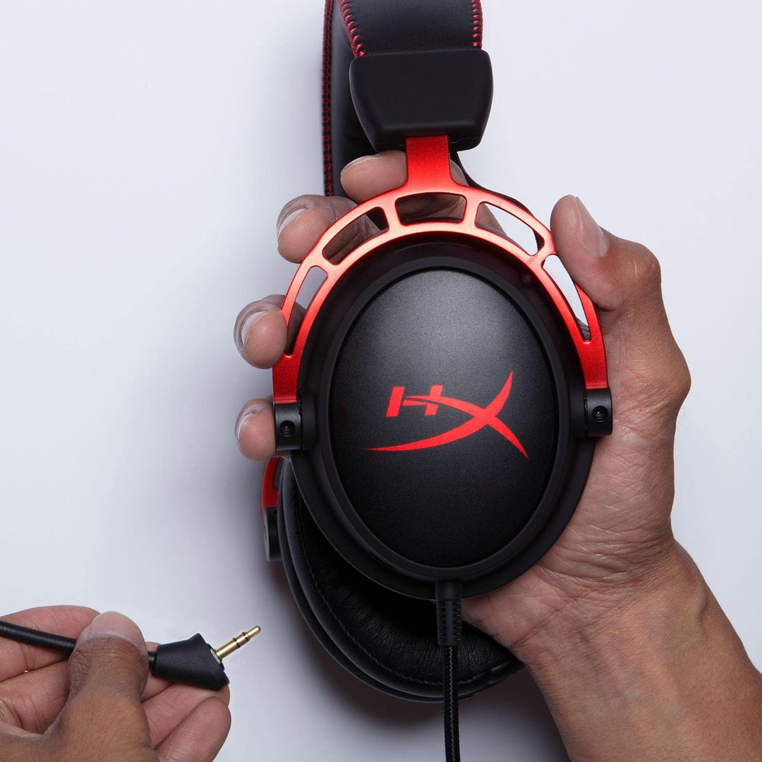 HyperX Cloud Alpha Gaming Headset, schwarz Cloud Alpha schwarz/rot, Cloud Alpha schwarz/rot