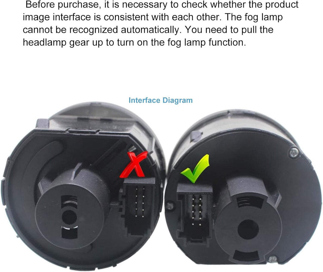 Lichtschalter Scheinwerferschalter,Qiilu Lichtschalter Scheinwerferschalter Lichtsensormodul Schalte