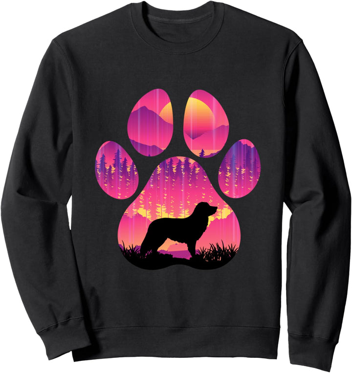 Nova Scotia Duck Tolling Retriever Toller Paw Mom Dad Dog Lo Sweatshirt
