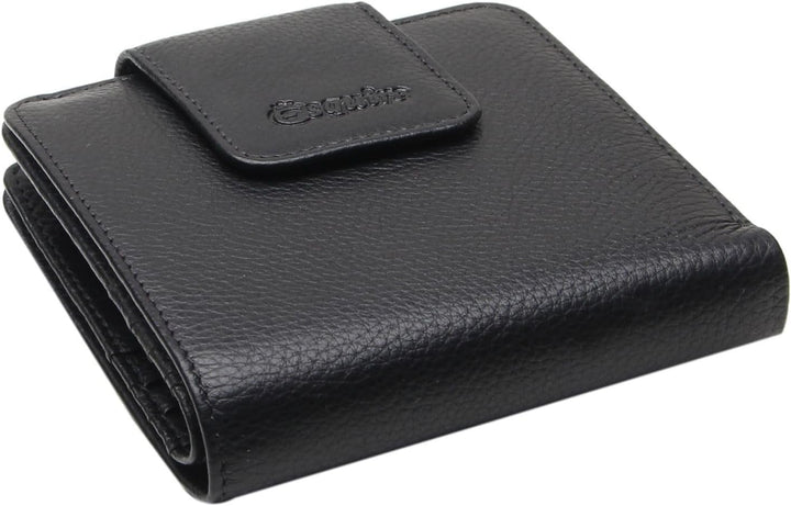 Esquire Primavera Geldbörse 10 cm schwarz, Schwarz