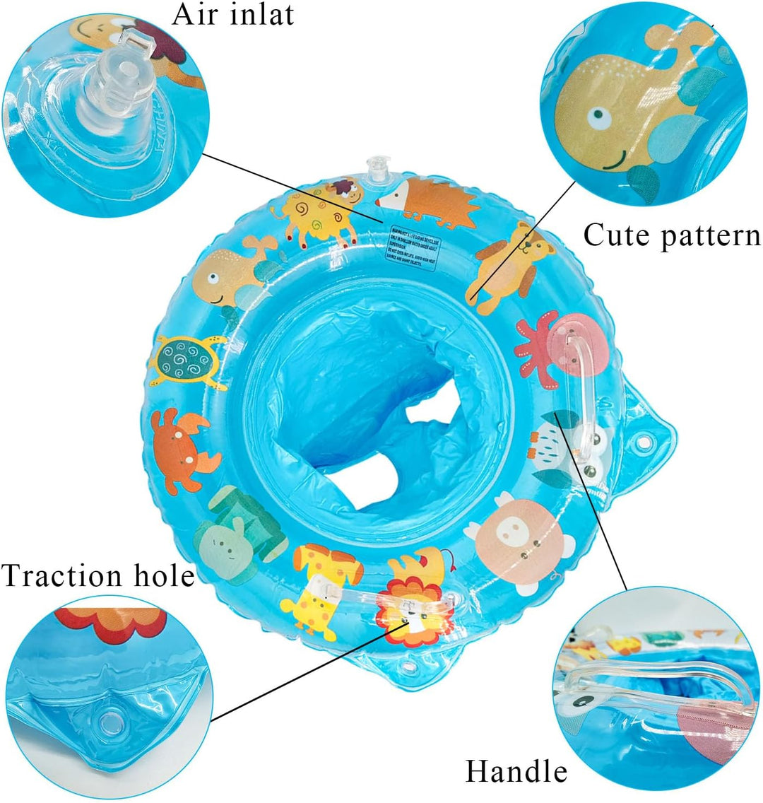 Schwimmring Baby, Verstellbare Aufblasbare Schwimmsitz für Baby, Schwimmen Ring für Kinder, Schwimmh