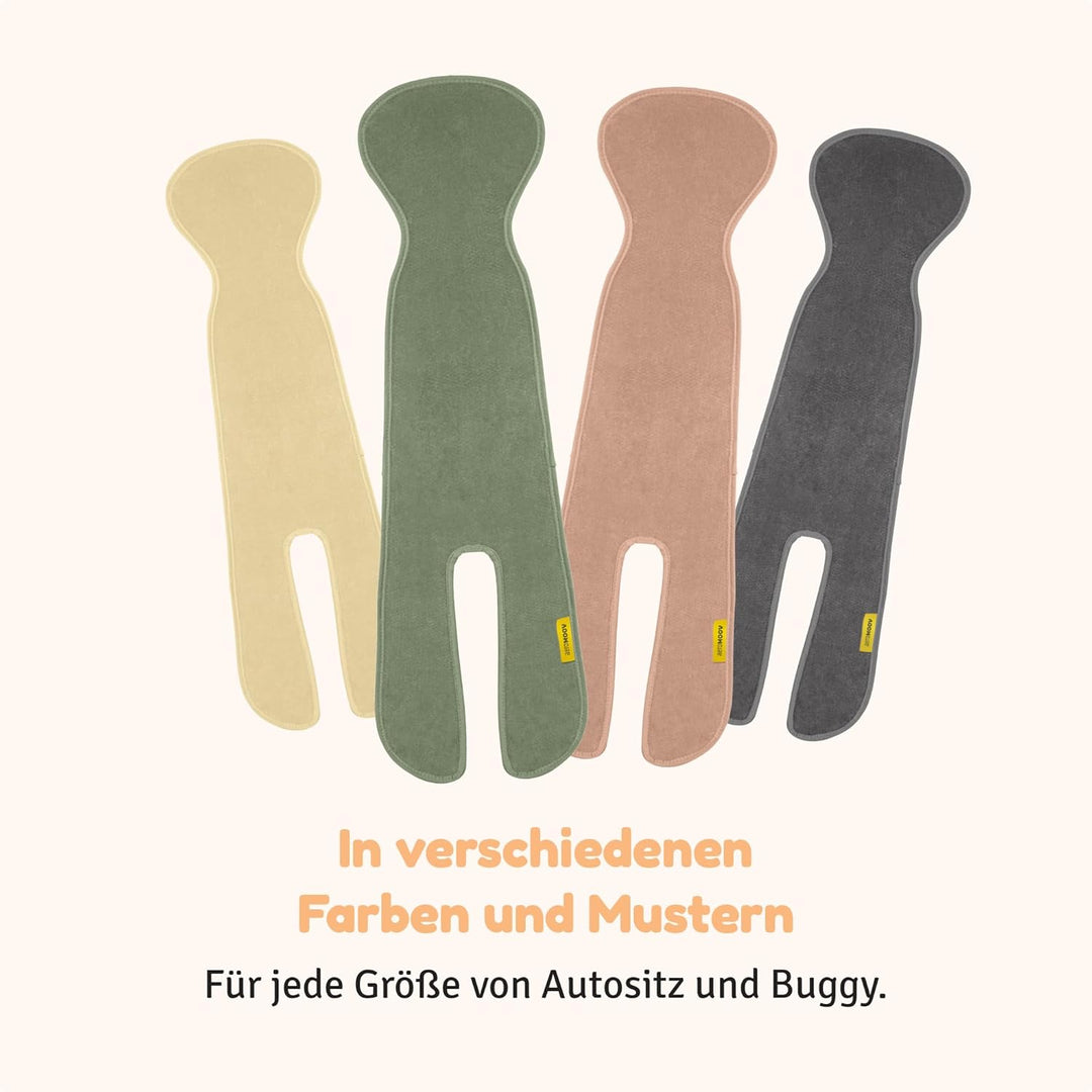 Aeromoov - Baby Sitzauflage Air Layer - Einlage Für Autositz oder Kinderwagen - Gruppe 2/3 mit Beine