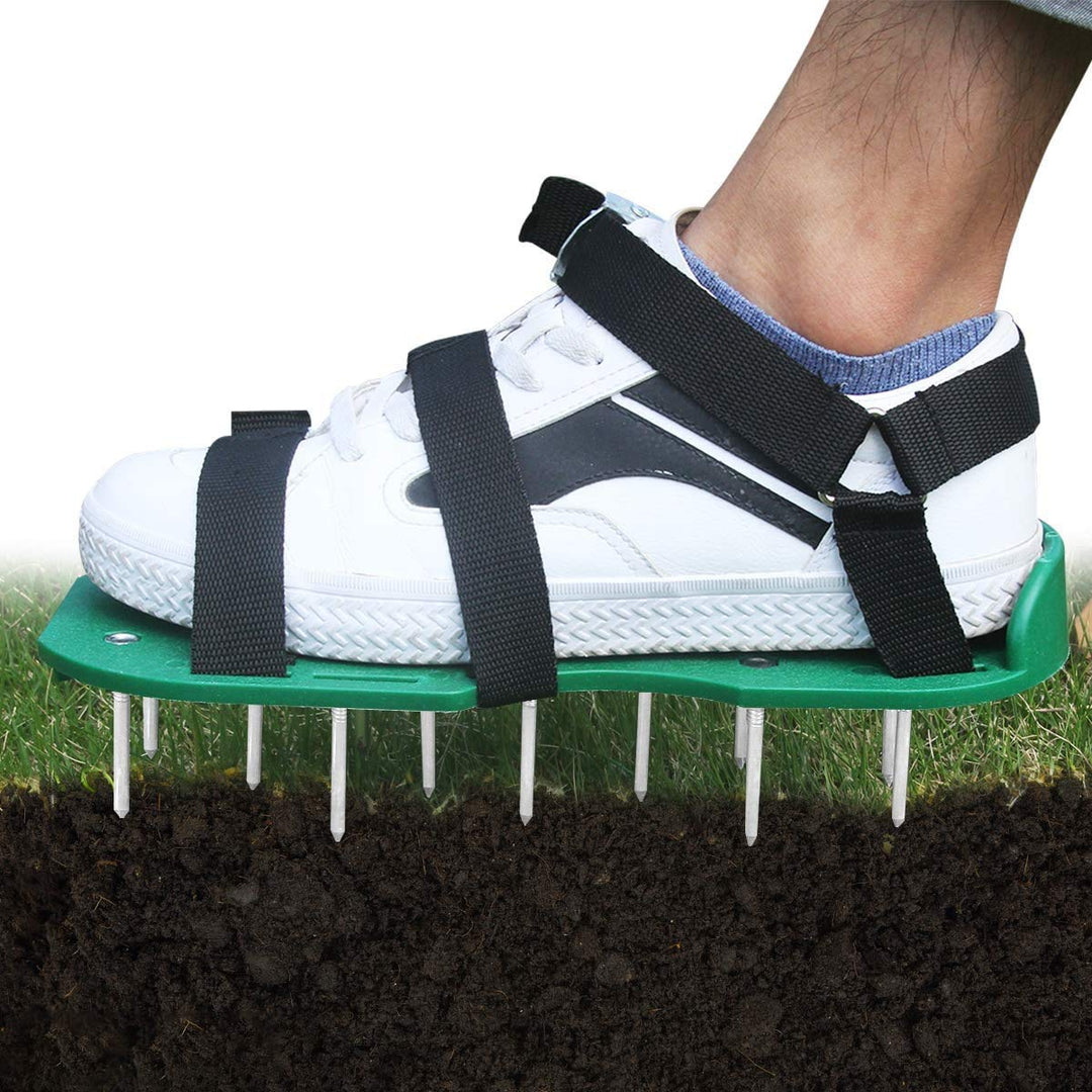Hilif Rasenlüfter Schuhe Rasenbelüfterschuhe Rasenlüfter Sandalen Rasenlüfter Vertikutierer Rasenlüf
