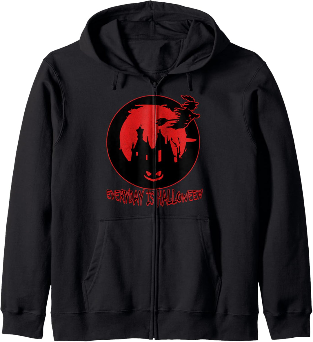 Jeder Tag ist Halloween - Hexenparty an Halloween Kapuzenjacke