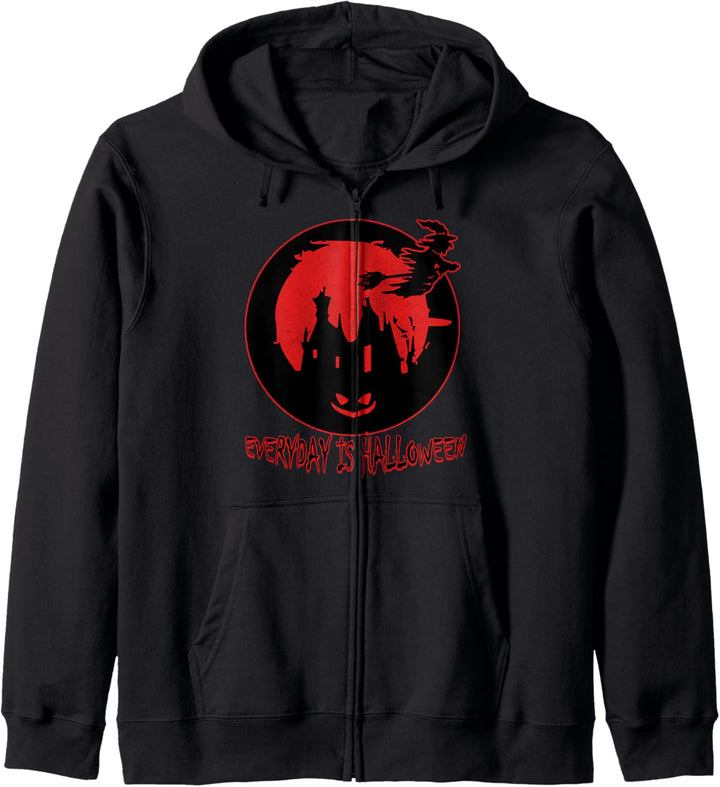 Jeder Tag ist Halloween - Hexenparty an Halloween Kapuzenjacke