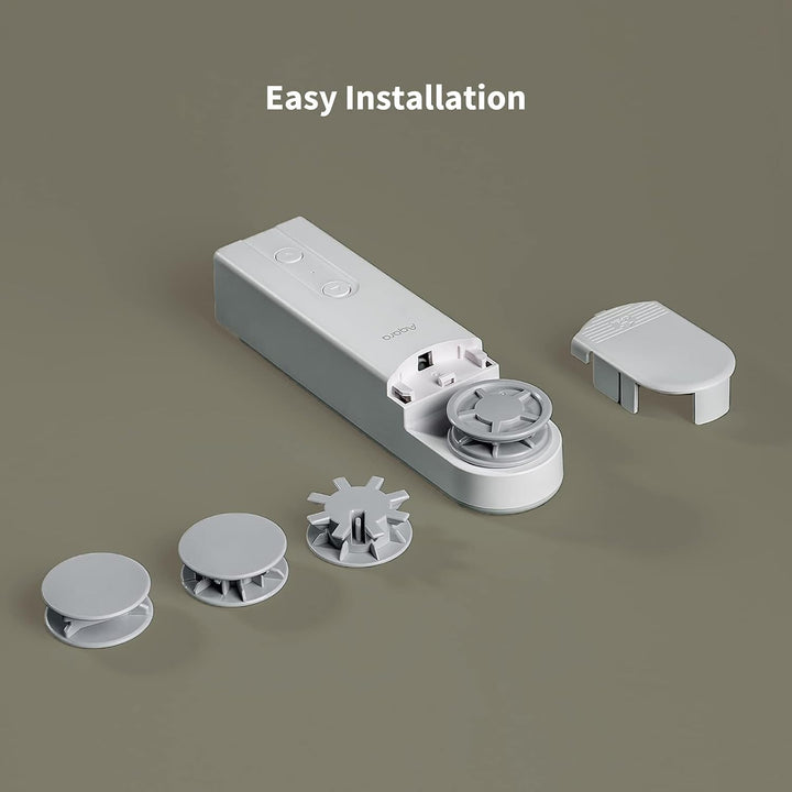 Aqara Rollladenmotor E1, Erfordert Zigbee AQARA HUB, mit Zeitplan und Sprachsteuerung, Wiederaufladb