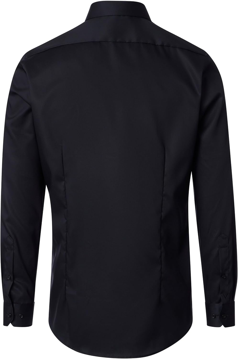 Venti Businesshemd Uni Body Fit Standard 35 Schwarz, Standard 35 Schwarz