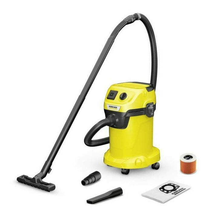 Nass- und Trockensauger KARCHER WD 3 P V-19/4/20 - Behälter aus Polypropylen 19 L - 1000 W (tragbare