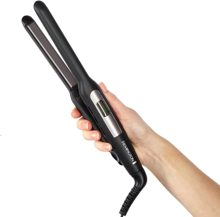 Remington Glätteisen [extra schmale Platten: für kurzes Haar, Pixies, Pony, Bart & kleine Locken] Ha