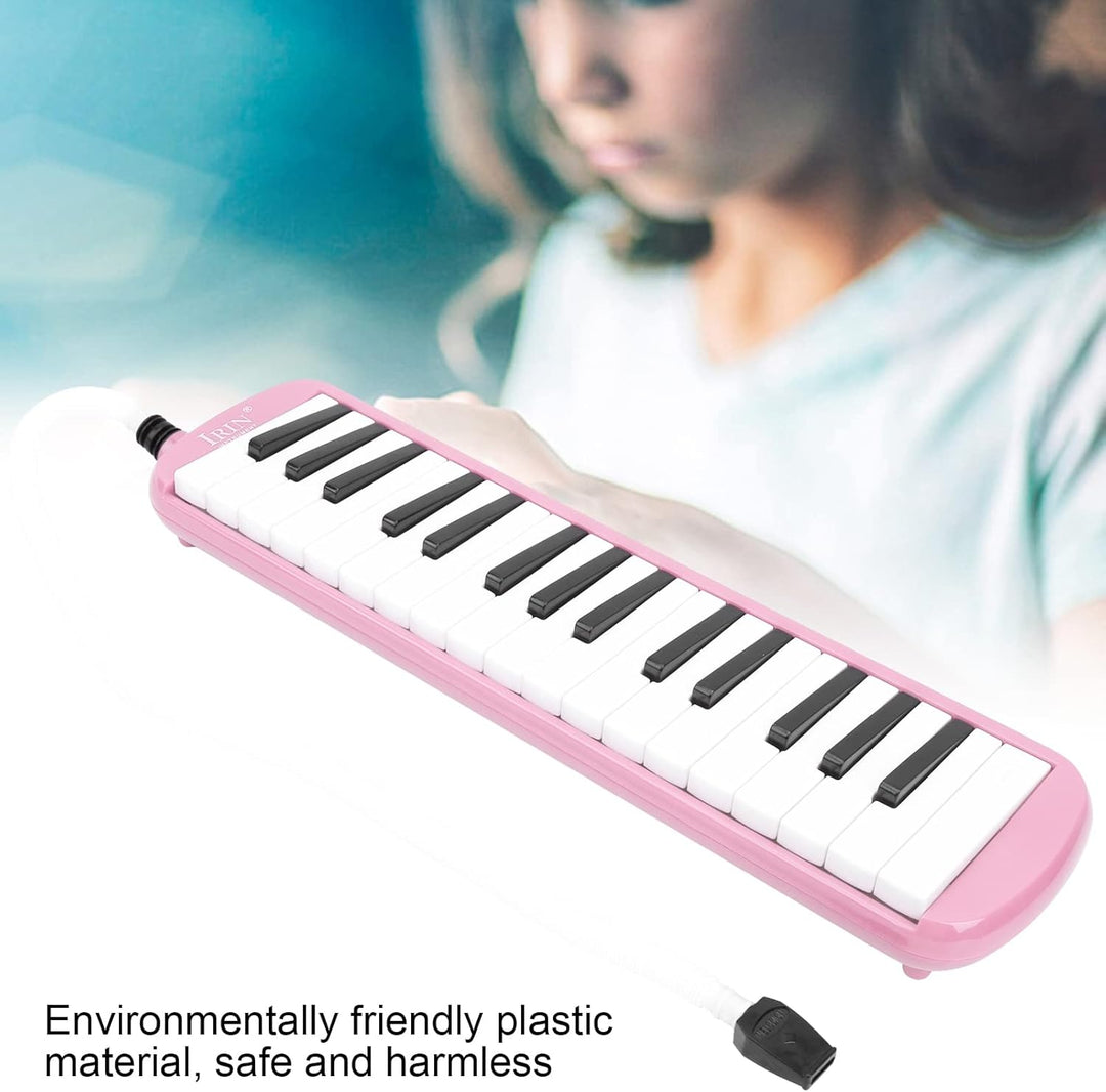 32 Tasten Melodica ABS IRIN Melodica Geeignet für Anfänger Übungstasche Blasmusikinstrument Tastatur