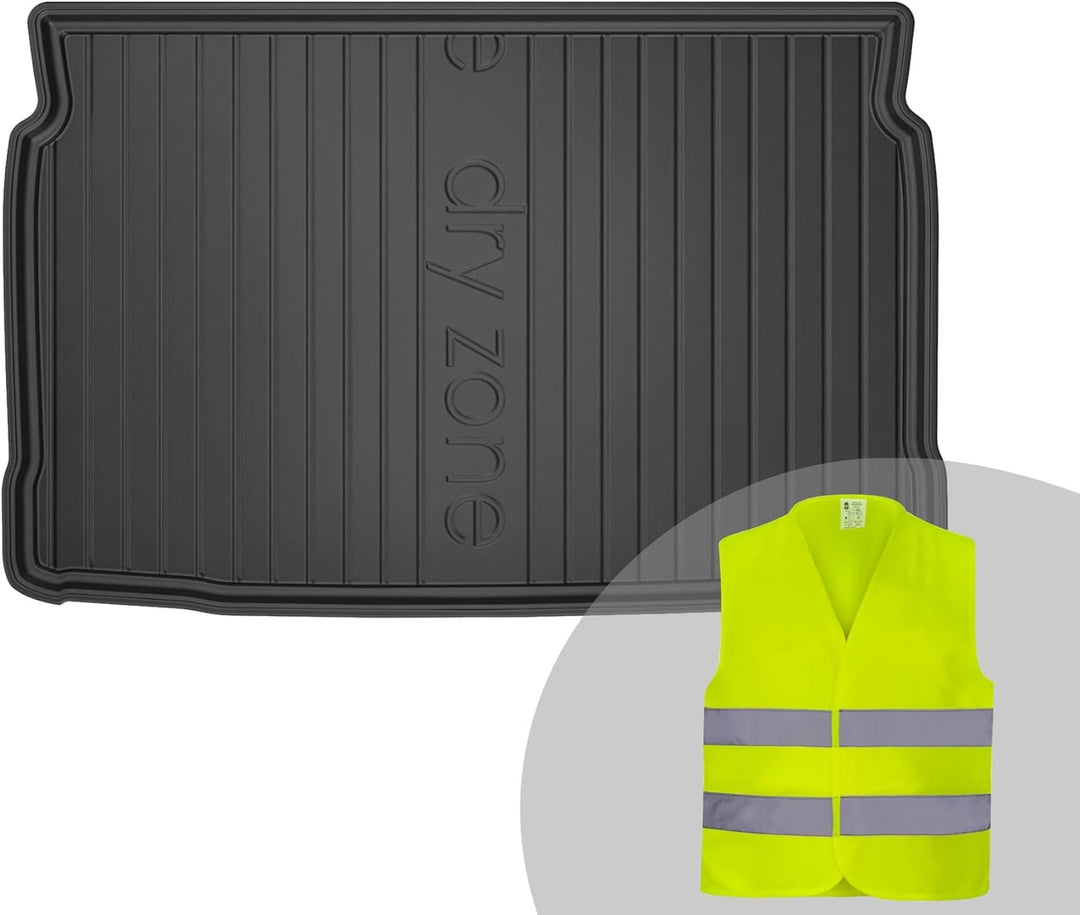 FROGUM DryZone Gummimatte Ganzjährige Praktische Auto Kofferraummatte Kofferraumwanne passend für Pe