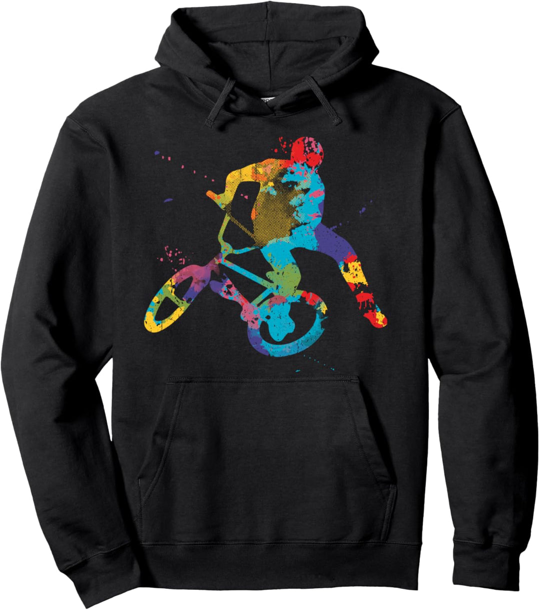 BMX Vintage Fahrrad Geschenk Pullover Hoodie