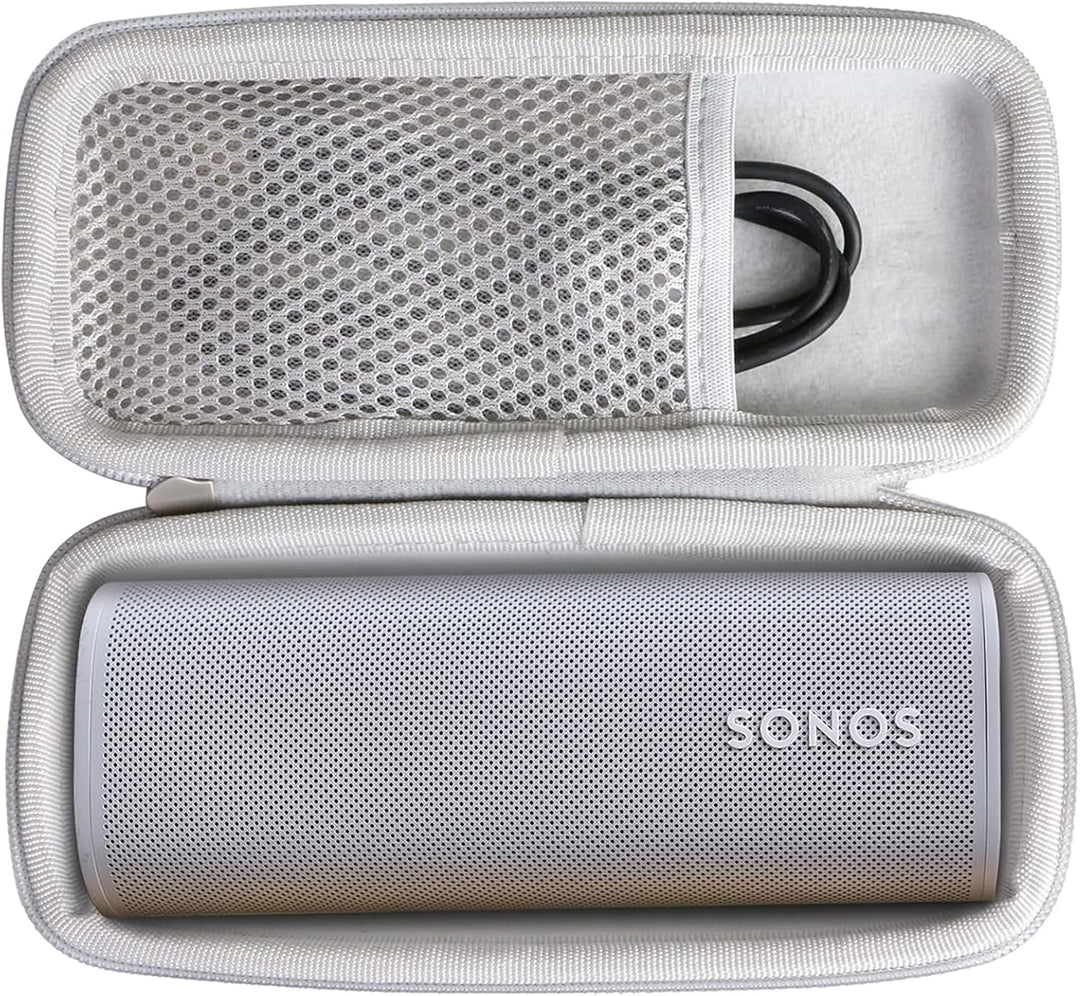 Khanka Hartschalenhülle kompatibel mit Sonos Roam 2 / Sonos Roam/Sonos Roam SL, tragbarer, wasserdic