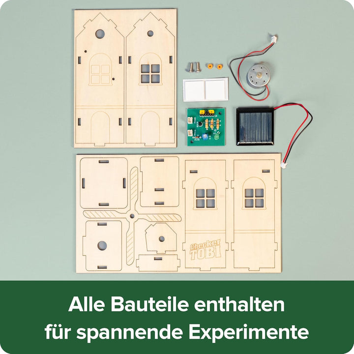 FRANZIS 67268 - CheXperiment Strom- und Solarcheck: Lerne mit Checker Tobi alles über Elektrizität!