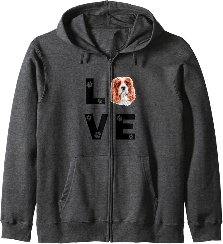 CAVALIER KING CHARLES SPANIEL Hund Love Hundebesitzer Kapuzenjacke