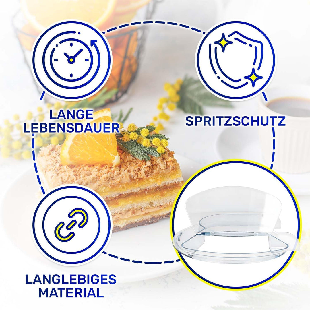 MONTERAL Spritzschutz Deckel für Küchenmaschine mit dem Originalcode AS00000538 für Kenwood Titanium