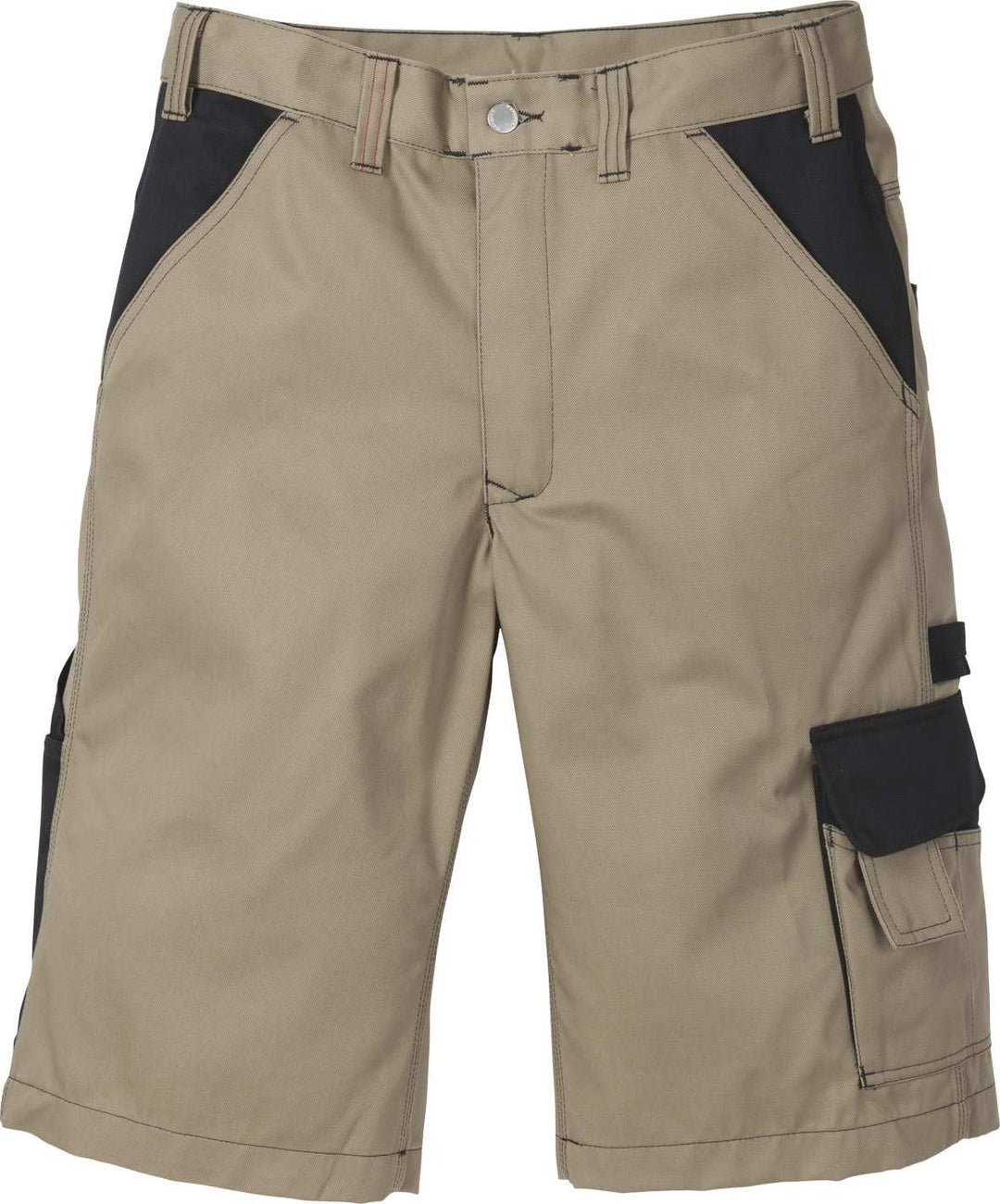 Kansas Icon Arbeitshosen kurze Hosen Shorts 2-875, Farbe:khaki/schwarz;Grösse:58