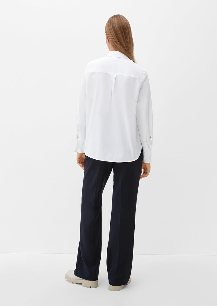 s.Oliver BLACK LABEL Bluse mit verdeckter Knopfleiste 32 0100, 32 0100