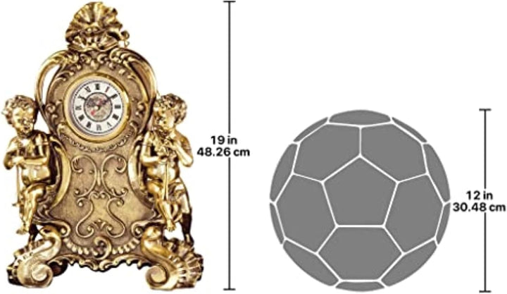 Design Toscano Saint Remy, Cherub-Standuhr