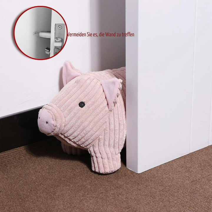 SANFERGE Niedlicher dekorativer Türstopper für Zuhause und Büro, Boden-Türstopper, Stofftier, gewich