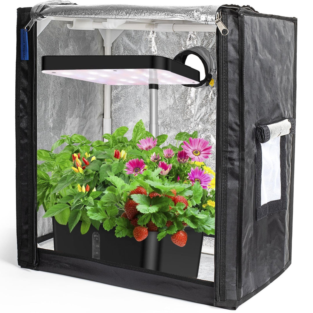 POTLAB Kleines Wachstumszelt für AeroGarden Indoor-Garten, Mini-Wachstumszelt für Hydrokultur-Anbaus