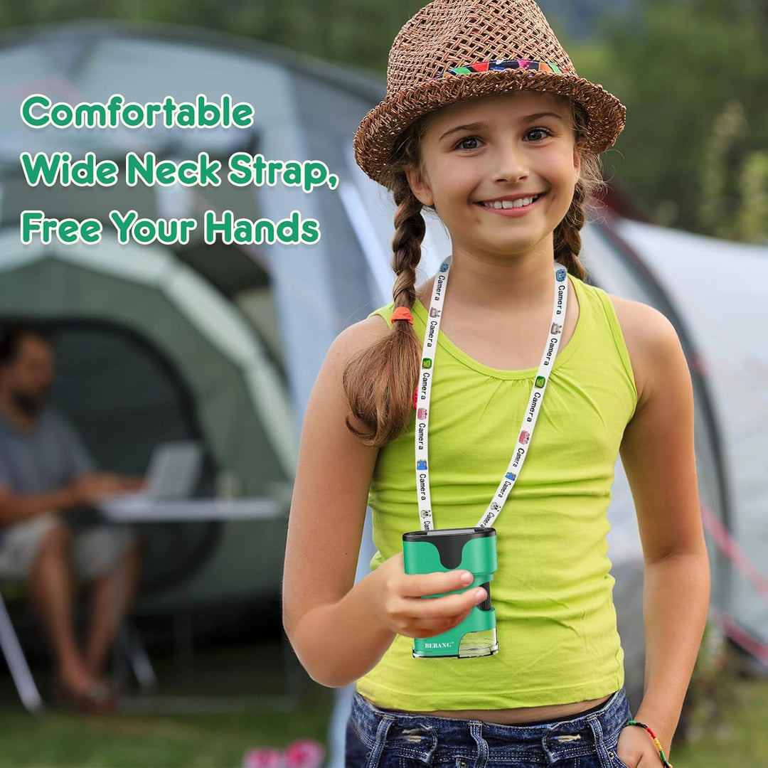 1000X Handy Digital Mikroskop für Kinder: 4K 2.0" Bildschirm Wiederaufladbar Mini Taschen Tragbares