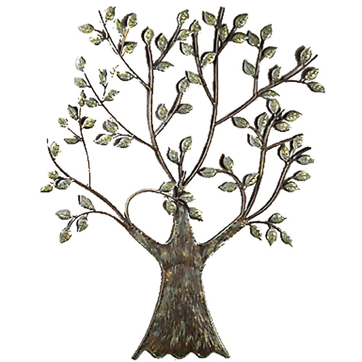 Wandrelief 'Baum', 76 cm, naturfarben