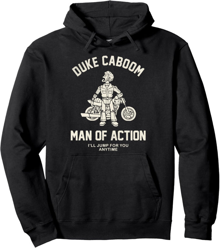 Disney Pixar Toy Story Duke Caboom Man Of Action Pullover Hoodie