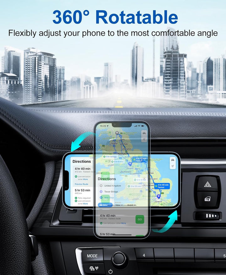 Beeasy 15W Handyhalterung Auto Mit Ladefunktion - Wireless Charger Auto Automatischer Qi Induktive L