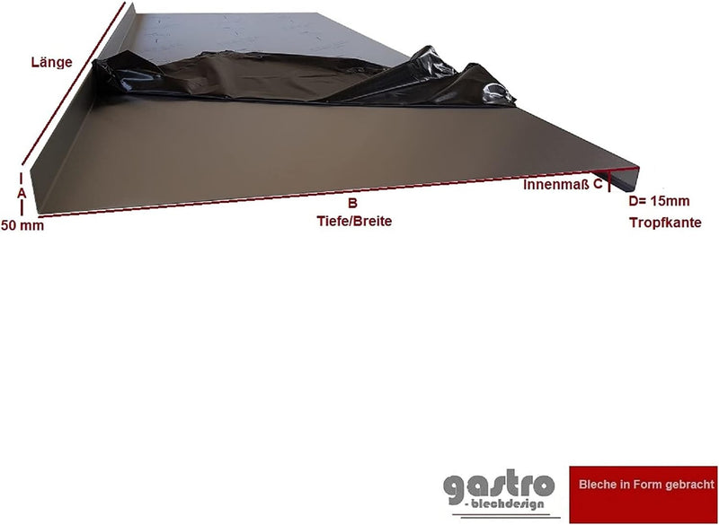 Edelstahl Abdeckplatte K240, Edelstahltisch Abdeckplatte Edelstahltisch Gastrotisch 1,5mm Abdeckung