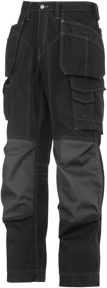 Snickers Bodenleger Hose schwarz Gr. 108 108 Schwarz-schwarz, 108 Schwarz-schwarz