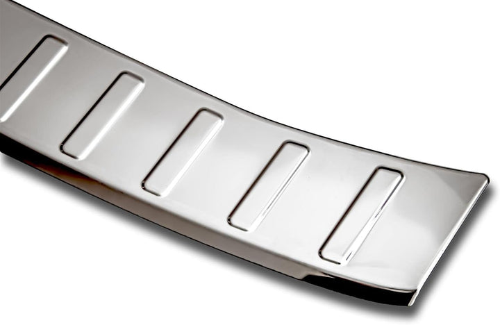 Ladekantenschutz Edelstahl CHROM kompatibel für VW GOLF 8 SCHRÄGHECK | ab 2020 | mit Abkantung | pre