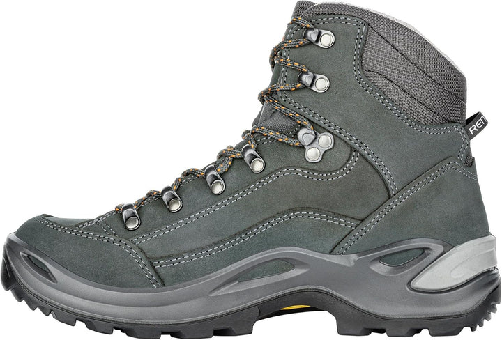LOWA Renegade GTX MID Unisex Wanderstiefel Outdoor Goretex 36.5 EU Anthrazit Mandarine, 36.5 EU Anth