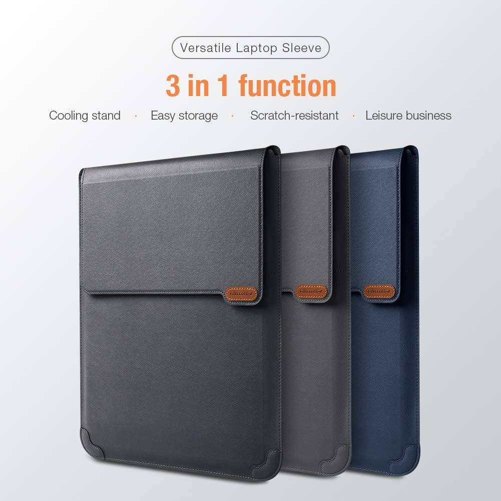 Nillkin 15,6 Zoll Laptop Sleeve Laptoptasche, Laptophülle mit standfunktion, Computer Stossfeste Tas