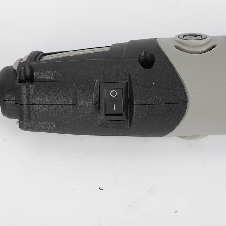 400W Elektrisch Schleifer, 220V Mini-Stabschleifer Bohrmaschine 6 Positionen Drehwerkzeug mit Variab