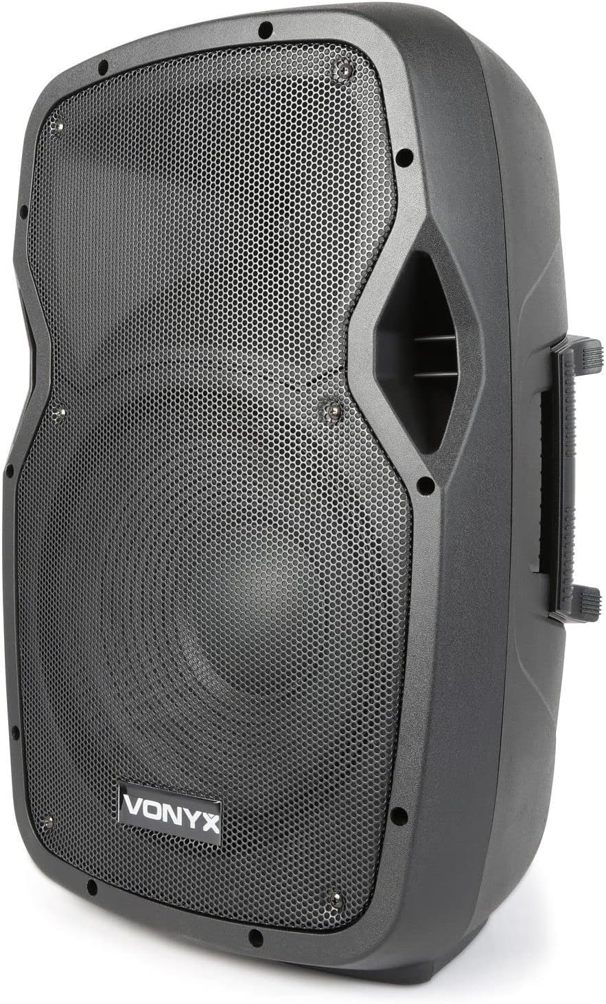 Vonyx AP1200PA - Mobile Partybox Bluetooth mit Akku, 600 Watt Party Lautsprecher mit Mikrofon, Musik