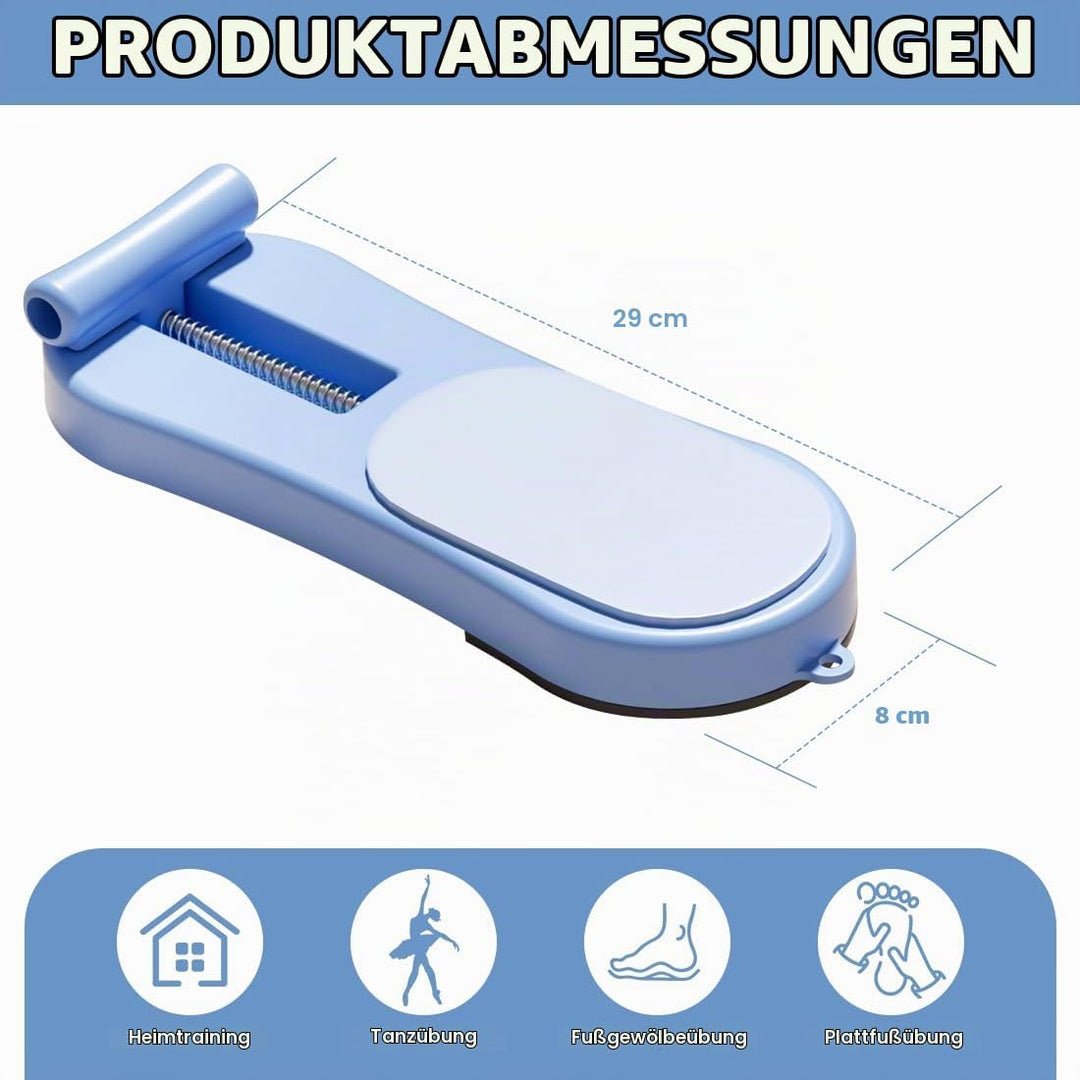 Fussgewölbetrainer Fussstärkungsgerät für Plattfüsse, Verstellbarer Fuss Trainer zur Stärkung Fussmu