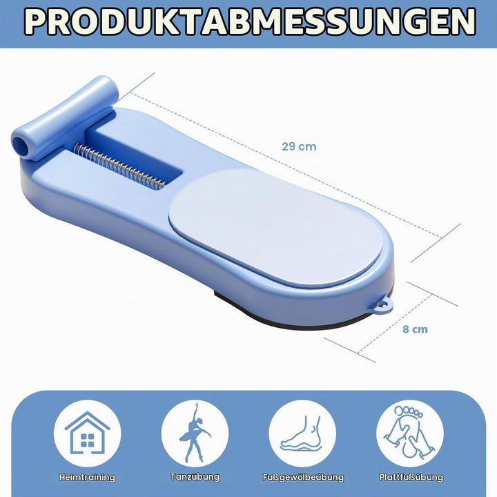 Fussgewölbetrainer Fussstärkungsgerät für Plattfüsse, Verstellbarer Fuss Trainer zur Stärkung Fussmu