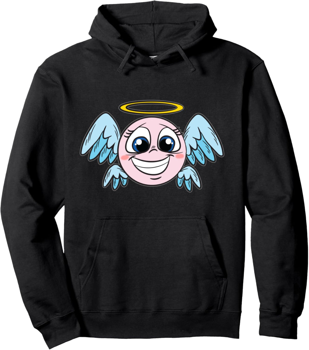 Kleiner Kawaii Engel Partnerlook Lustige Cartoon Kunst Pullover Hoodie