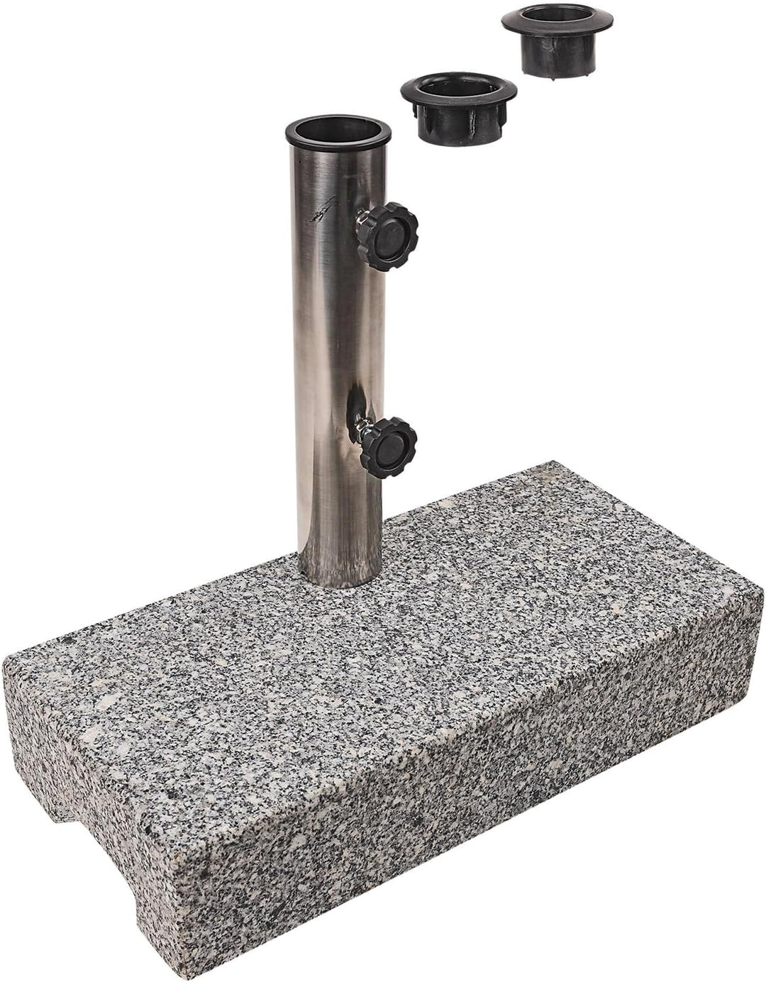 DEMA Sonnenschirmständer halb 25 kg Granit