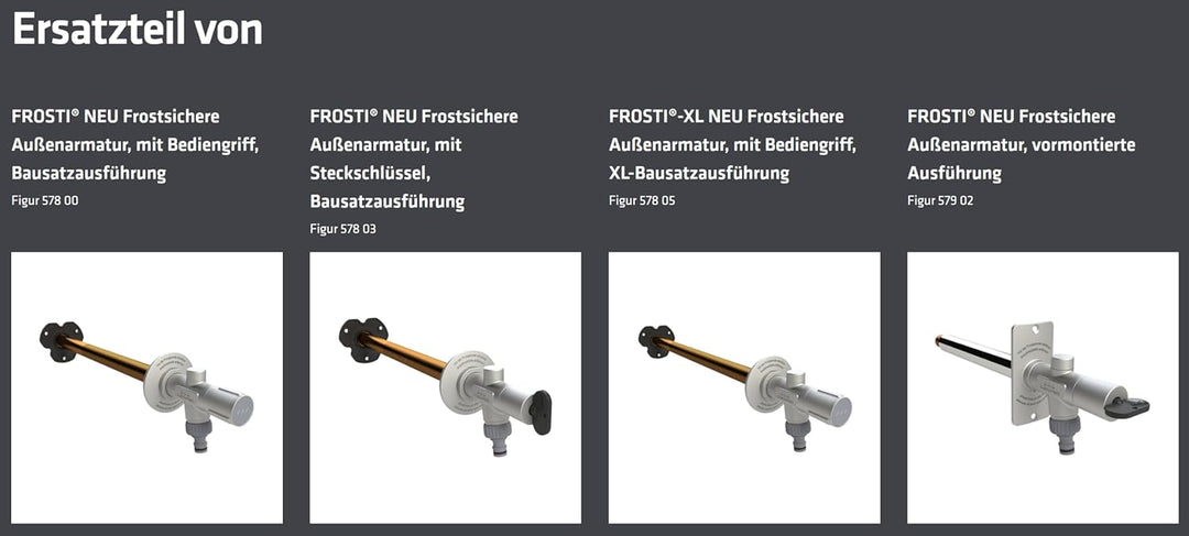 Ritzer Einsteck Rohrbelüfter für Kemper Frostsichere Aussenarmatur Frosti 578 und 579 - Ersatzteil p
