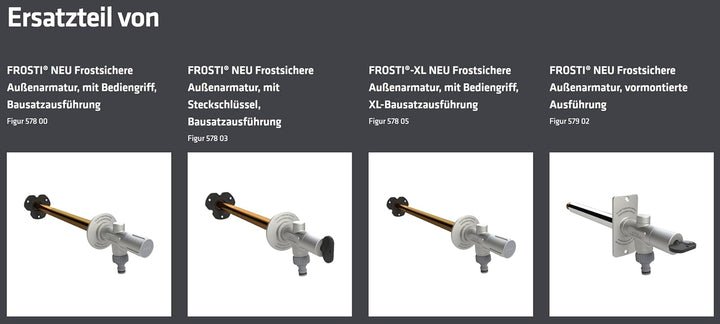 Ritzer Einsteck Rohrbelüfter für Kemper Frostsichere Aussenarmatur Frosti 578 und 579 - Ersatzteil p