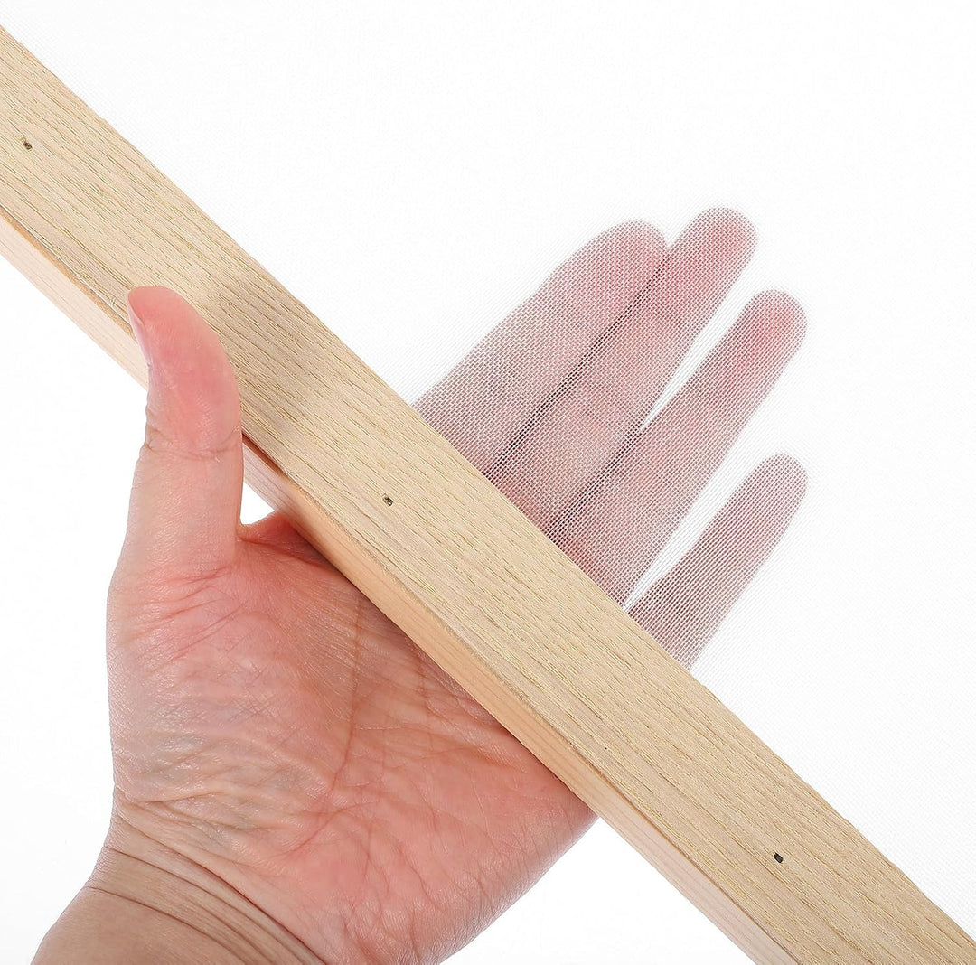 Toddmomy Handgefertigtes Trockennetz mit Bruchfester Struktur und Abgerundeten Kanten Stapelbares Rä