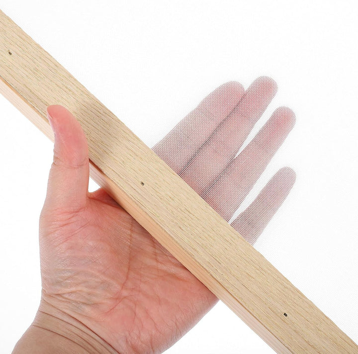 Toddmomy Handgefertigtes Trockennetz mit Bruchfester Struktur und Abgerundeten Kanten Stapelbares Rä