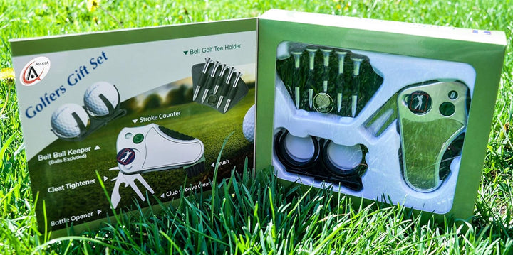 GOLFER 's Best Golf Geschenk Set: Werkzeug Reparatur - Stroke Zähler, Pitchgabel, Klampe Spanner, Cl