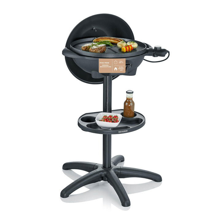 SEVERIN PG 8541 Barbecue-/Standgrill (2.000W, Grillfläche, Ø 41 cm)