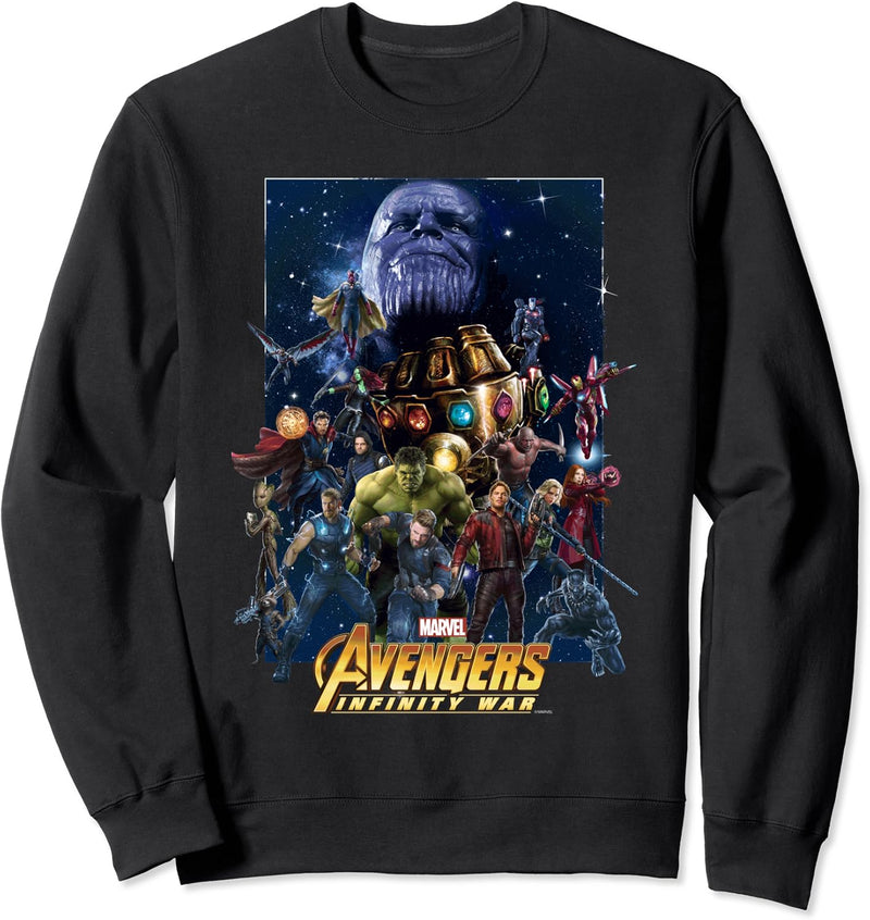 Marvel Avengers: Infinity War Group Shot Poster Sweatshirt
