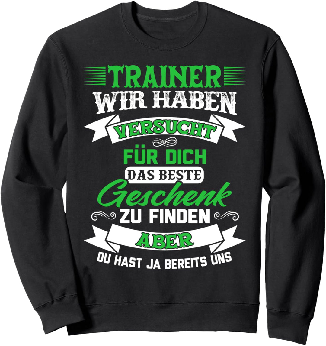 Co-Trainer Trainer Fussballtrainer Geschenk Sweatshirt